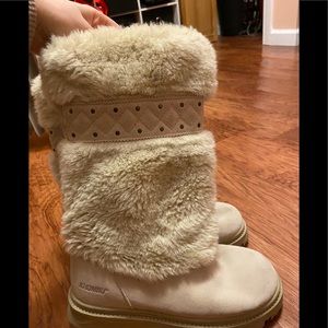 Faux Fur Khombu Boots